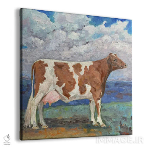 تابلو مدرن هیزل اثر لیزا باترز - نمای پرسپکتیو محصول