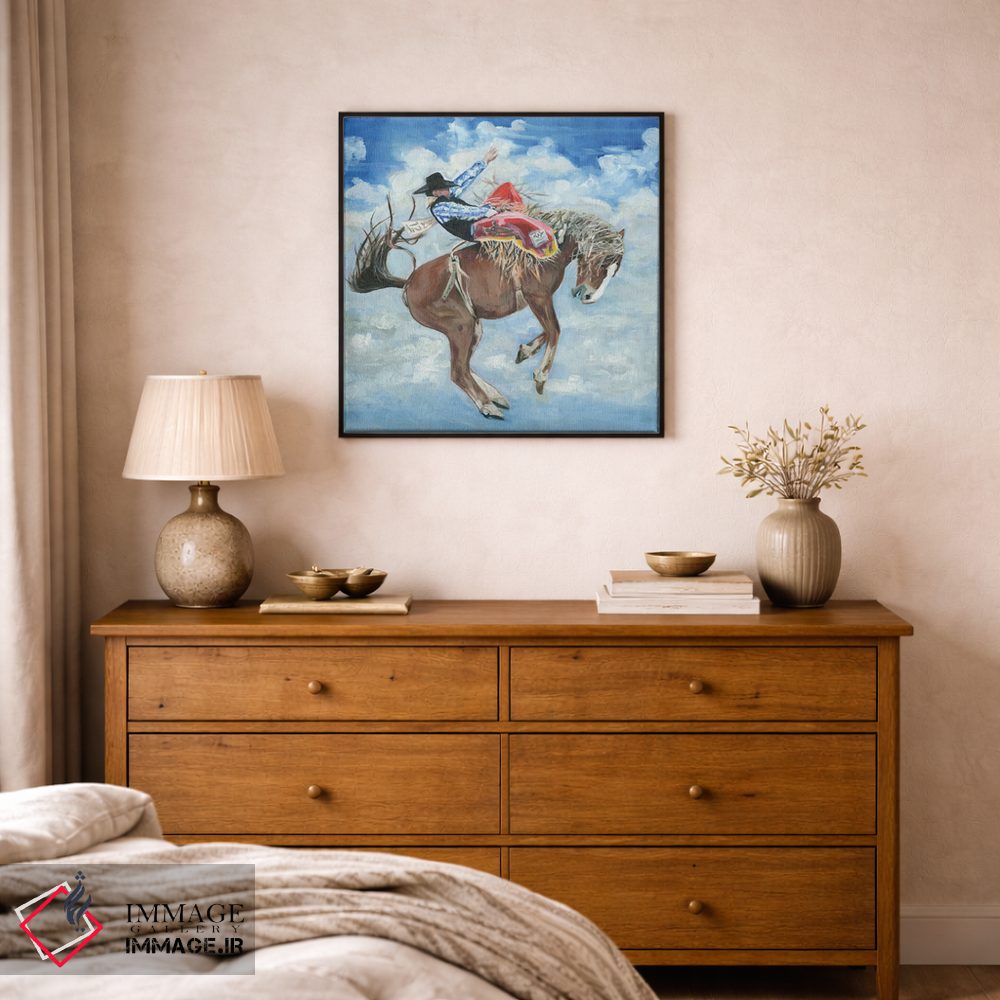 تابلو دکوراتیو پن هندل اثر لیزا باترز - D1B