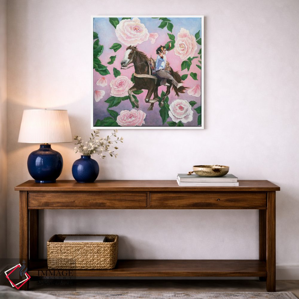 تابلو دکوراتیو روزی اثر لیزا باترز - D4W