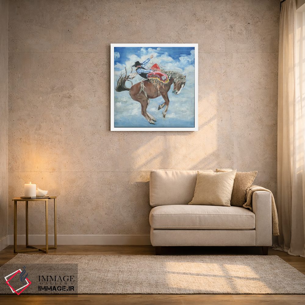 تابلو دکوراتیو پن هندل اثر لیزا باترز - D2W