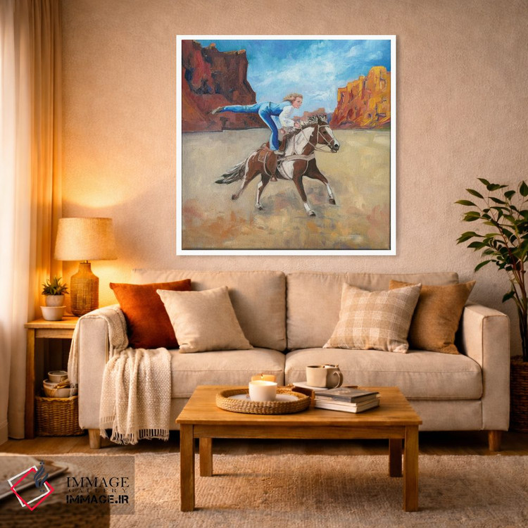 تابلو دکوراتیو جنوب در ضربدر جنوب غرب اثر لیزا باترز - D3W