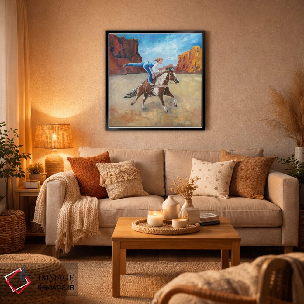 تابلو دکوراتیو جنوب در ضربدر جنوب غرب اثر لیزا باترز - D6B