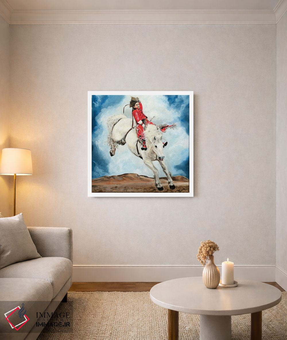 تابلو دکوراتیو ویرژیل افسانه ای اثر لیزا باترز - D1W