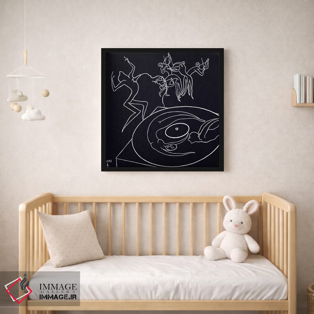 تابلو مینیمال علاقه مندان موسیقی اثر لیا چچلاشویلی - D1B