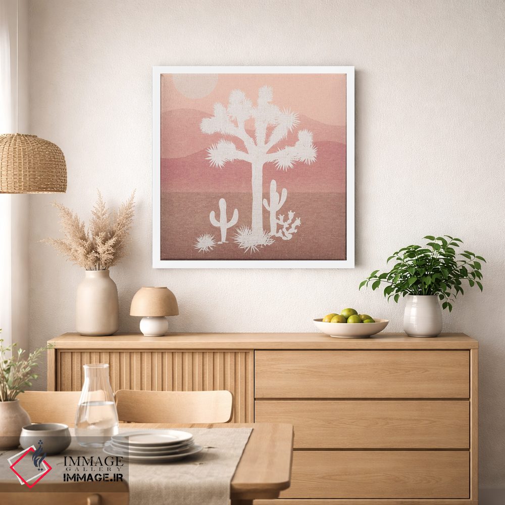 تابلو دکوراتیو درخت یوشع II اثر لولا بیژو و کمپانی - D1W