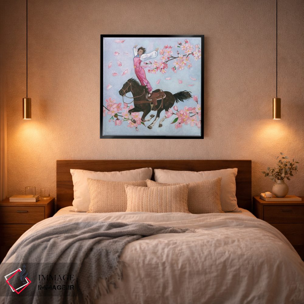 تابلو دکوراتیو گیلاس گیلاس اثر لیزا باترز - D2B