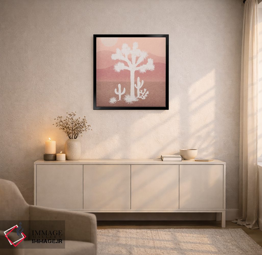 تابلو دکوراتیو درخت یوشع II اثر لولا بیژو و کمپانی - D5B