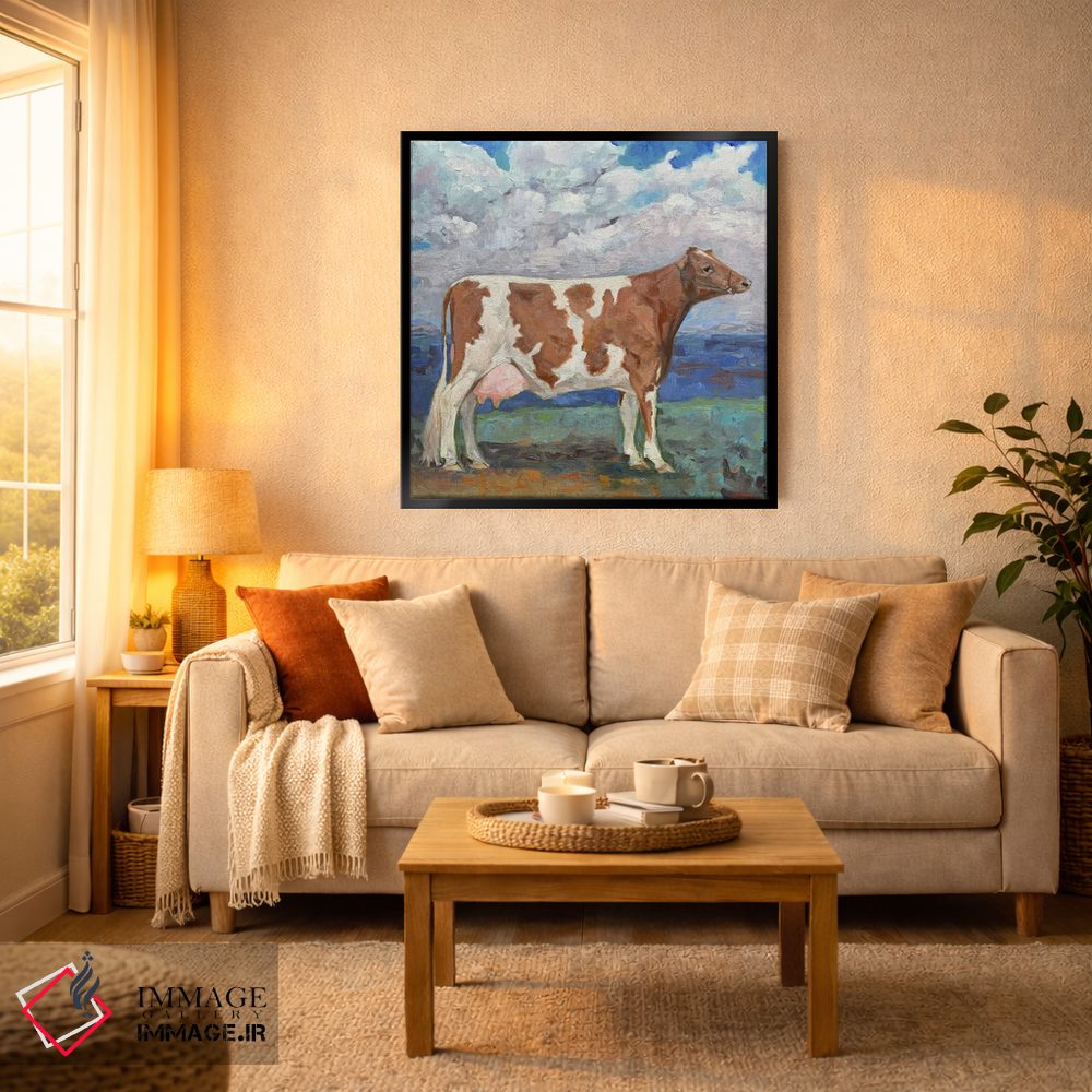 تابلو مدرن هیزل اثر لیزا باترز - D3B