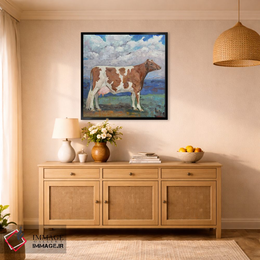 تابلو مدرن هیزل اثر لیزا باترز - D2B