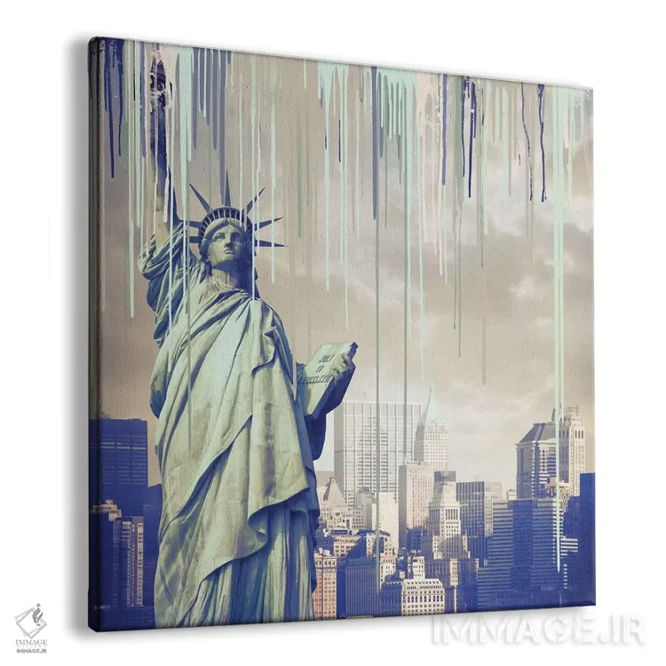 تابلو دکوراتیو او آزادی است اثر فایو بای فایو کالکتیو - نمای پرسپکتیو محصول
