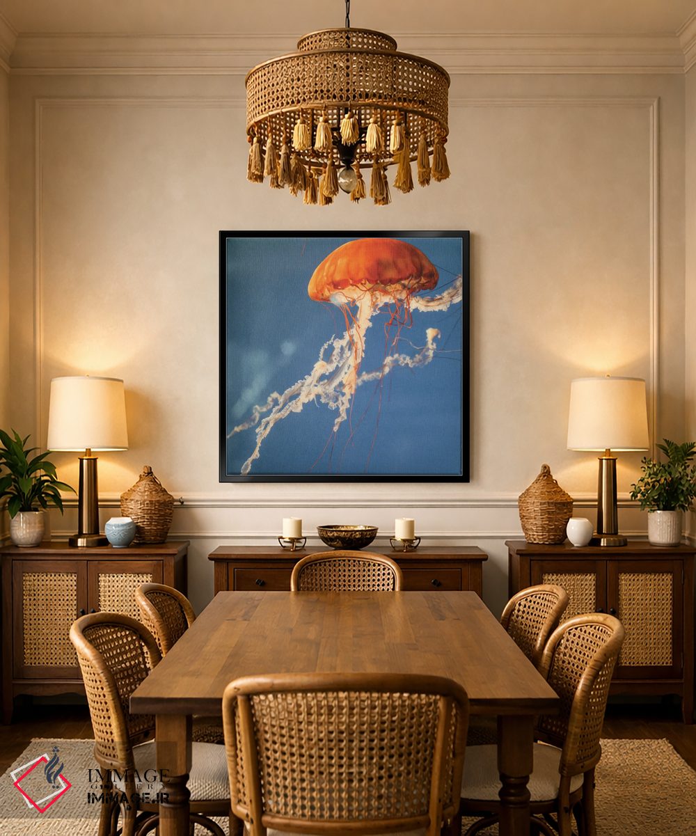 تابلو دکوراتیو عروس دریایی II اثر لینان کولیگان - D4B