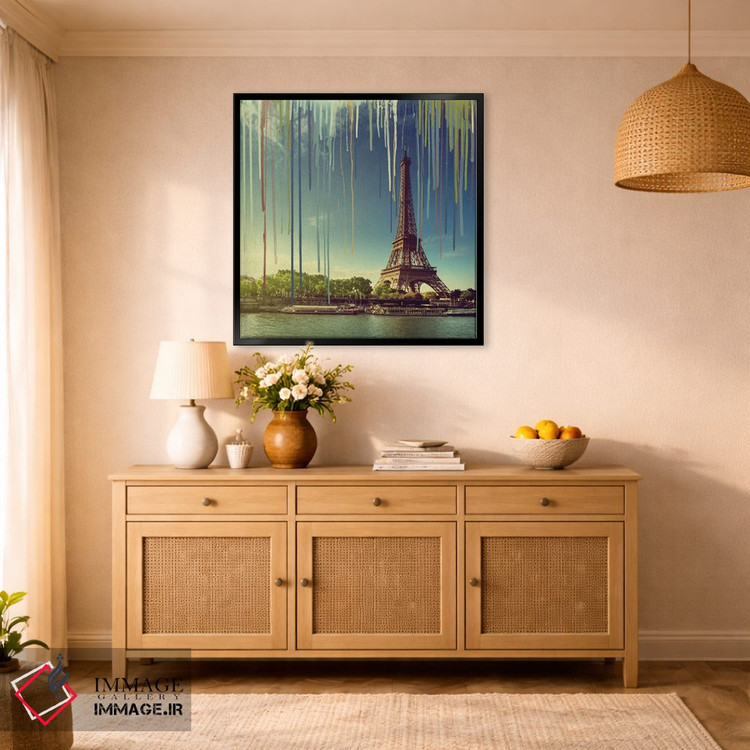 تابلو دکوراتیو ناهار با منظره اثر فایو بای فایو کالکتیو - D1B