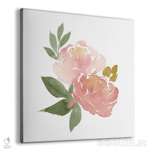 تابلو دکوراتیو اما رز I اثر لوسیل پرایس - نمای پرسپکتیو محصول