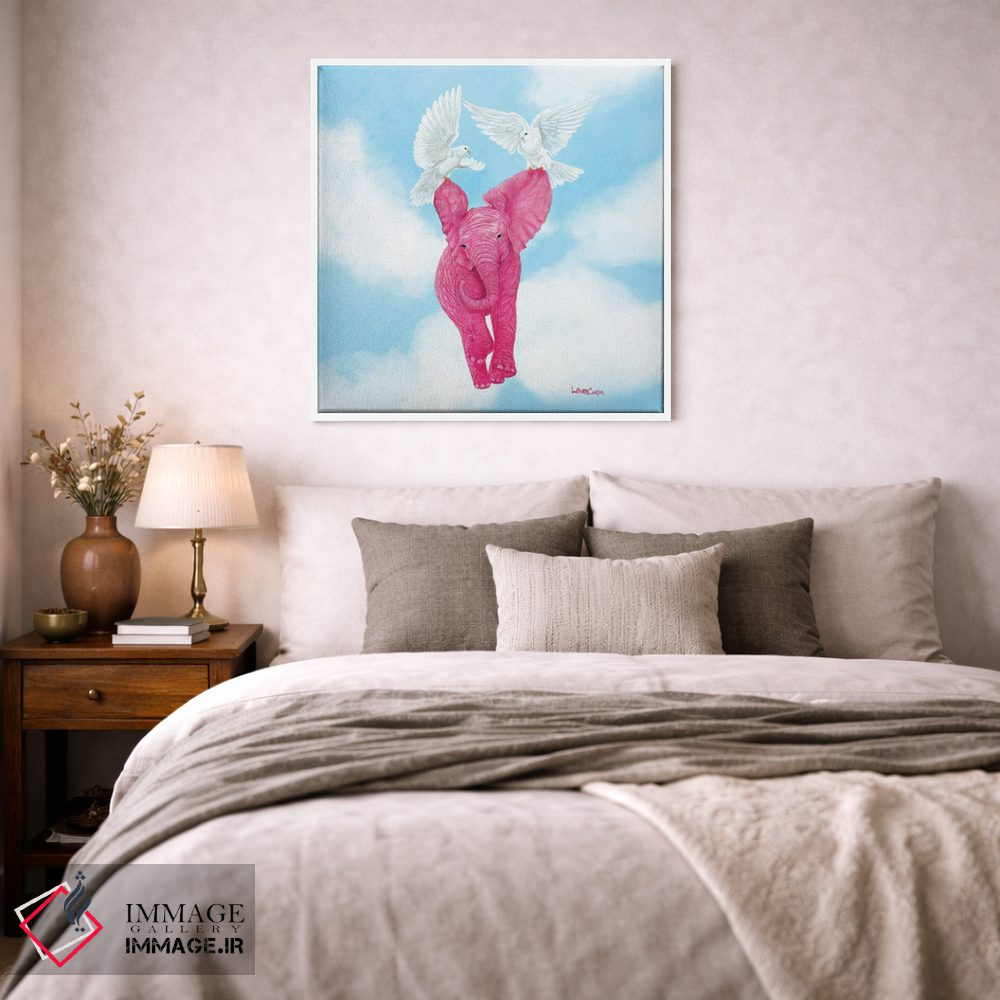 تابلو دکوراتیو پرواز کن اثر لورا کرتین - D2W