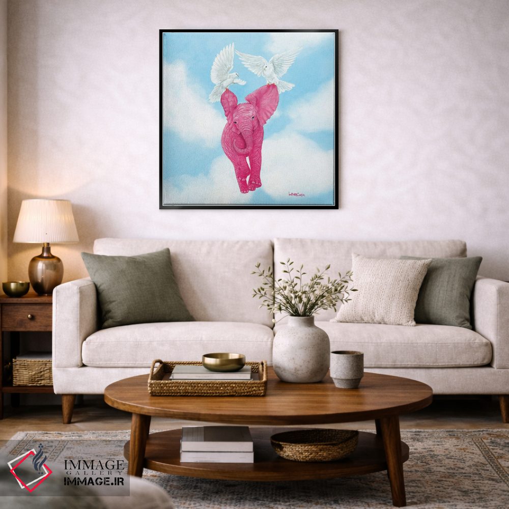 تابلو دکوراتیو پرواز کن اثر لورا کرتین - D5B