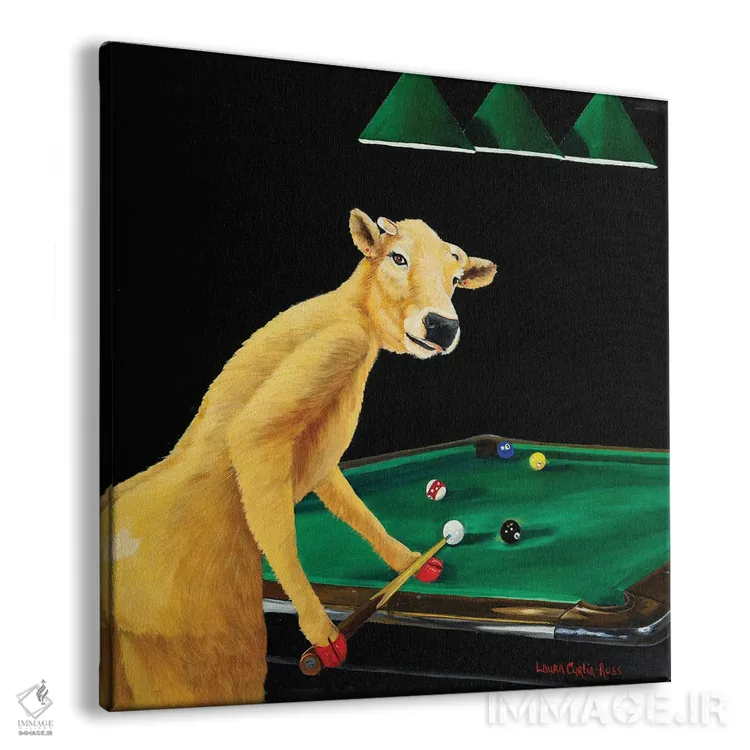 تابلو دکوراتیو کارولینا در کلاب ۶۸ اثر لورا کرتین - نمای پرسپکتیو محصول