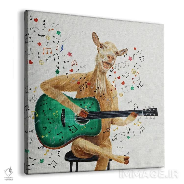 تابلو دکوراتیو بیلی پلایاه اثر لورا کرتین - نمای پرسپکتیو محصول