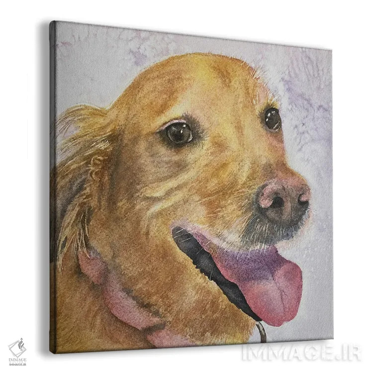 تابلو دکوراتیو لوسی اثر لیز کاوینگتون - نمای پرسپکتیو محصول