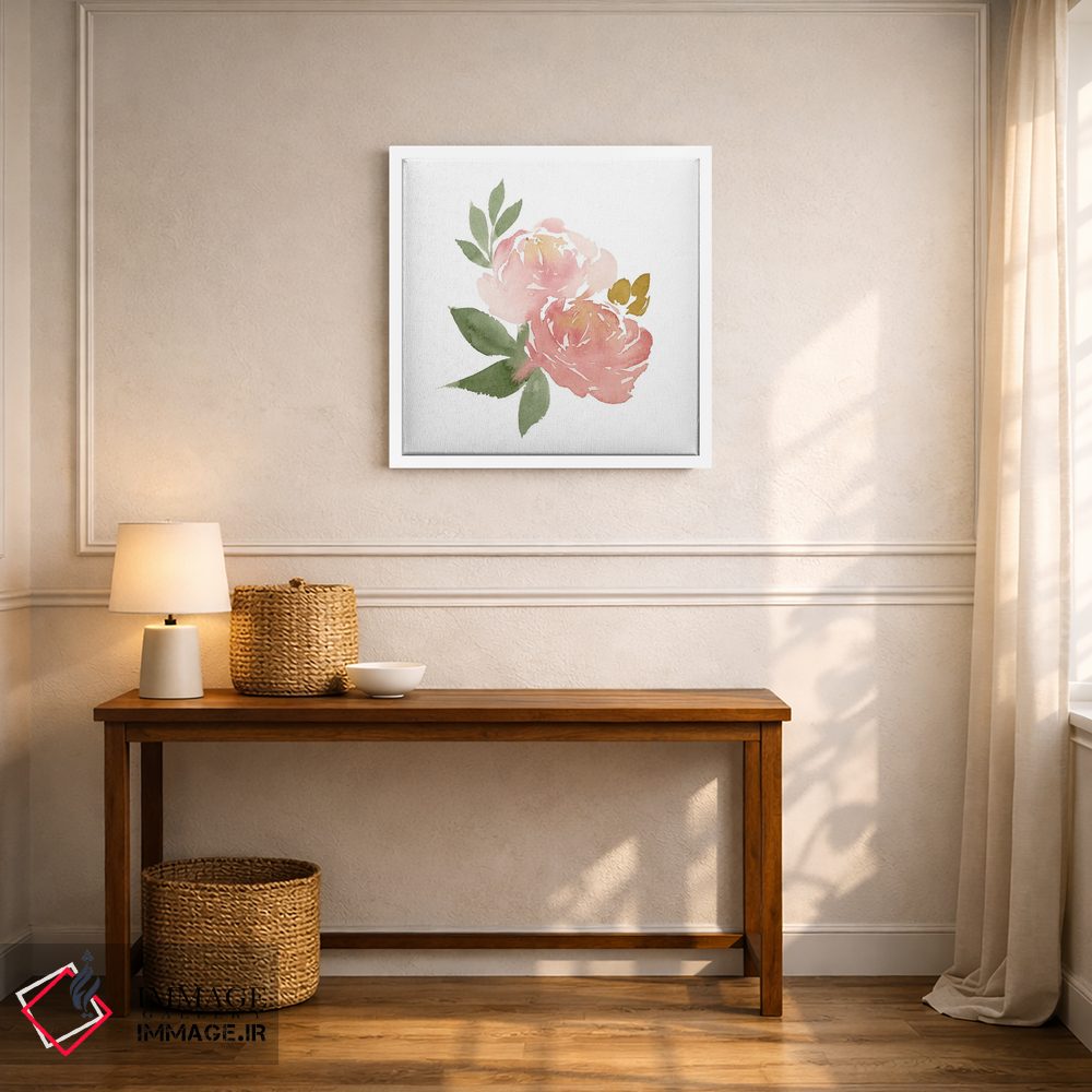 تابلو دکوراتیو اما رز I اثر لوسیل پرایس - D6W