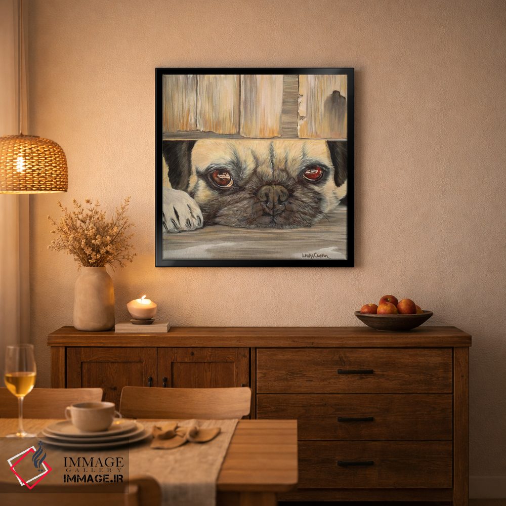 تابلو دکوراتیو پای زردآلو اثر لورا کرتین - D6B