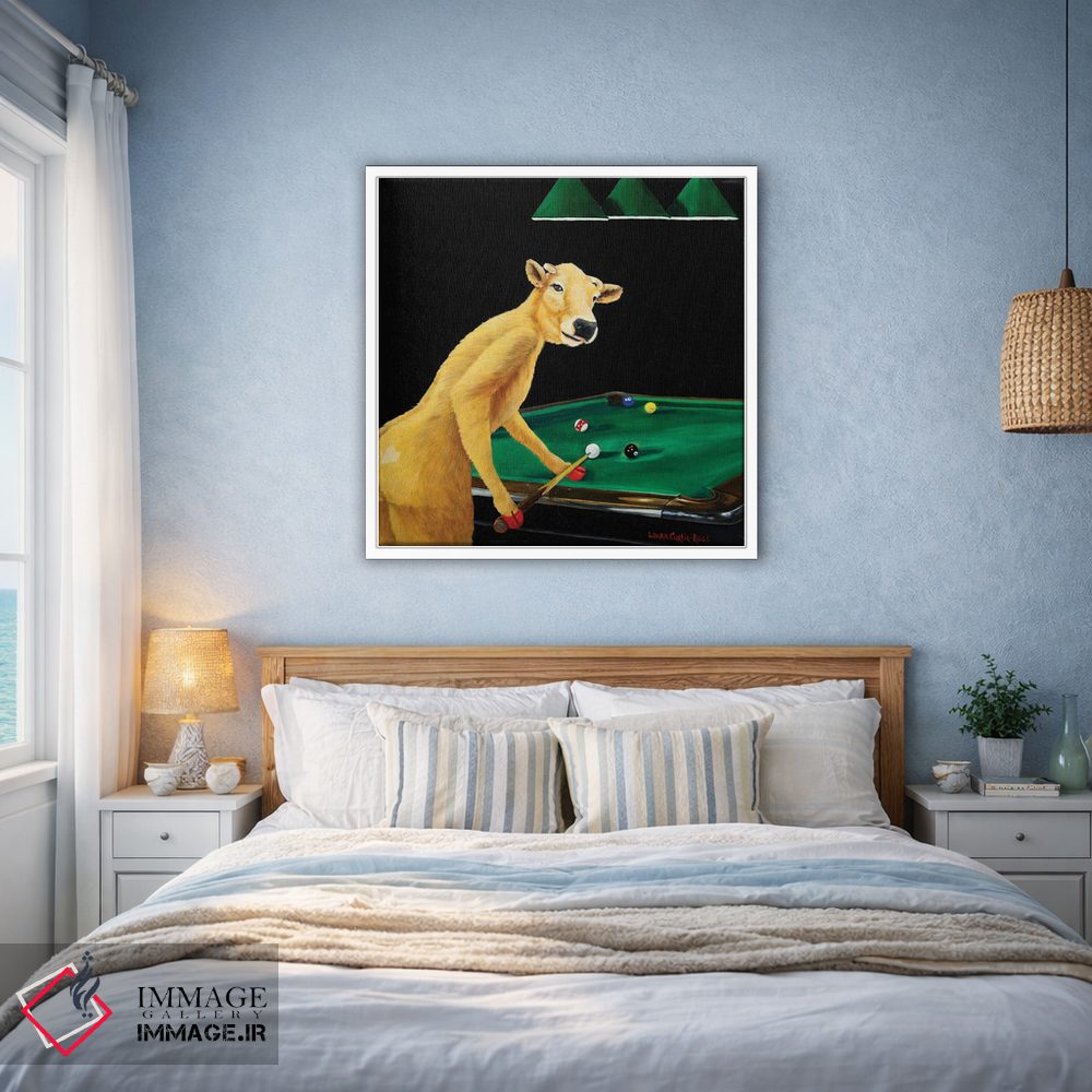 تابلو دکوراتیو کارولینا در کلاب ۶۸ اثر لورا کرتین - D1W