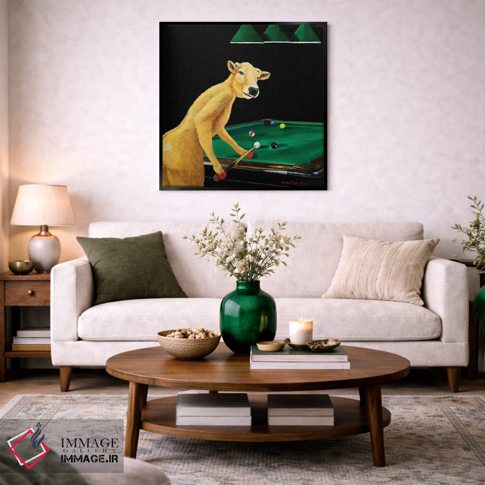 تابلو دکوراتیو کارولینا در کلاب ۶۸ اثر لورا کرتین - D3B