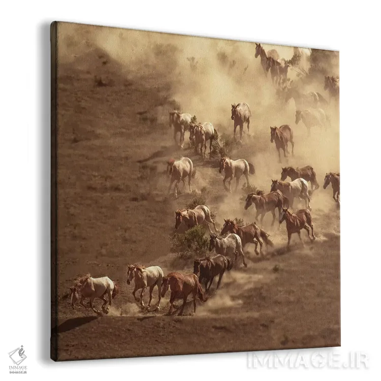 تابلو دکوراتیو غبارآلود اثر سالی لیندن - نمای پرسپکتیو محصول