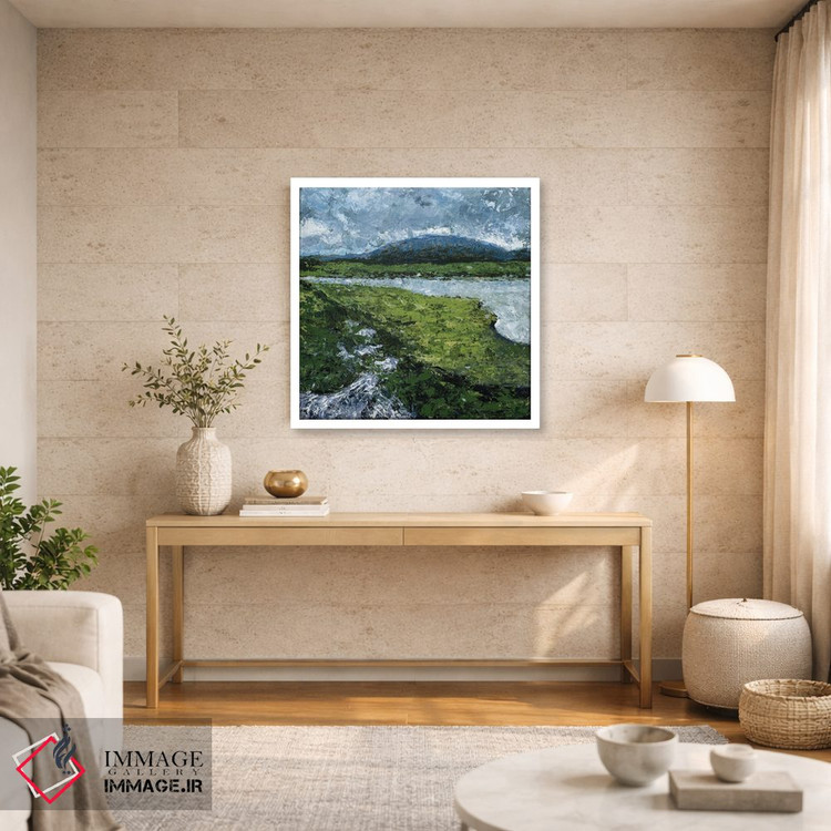 تابلو دکوراتیو منظره ایرلندی اثر لادارا مک کینون - D2W