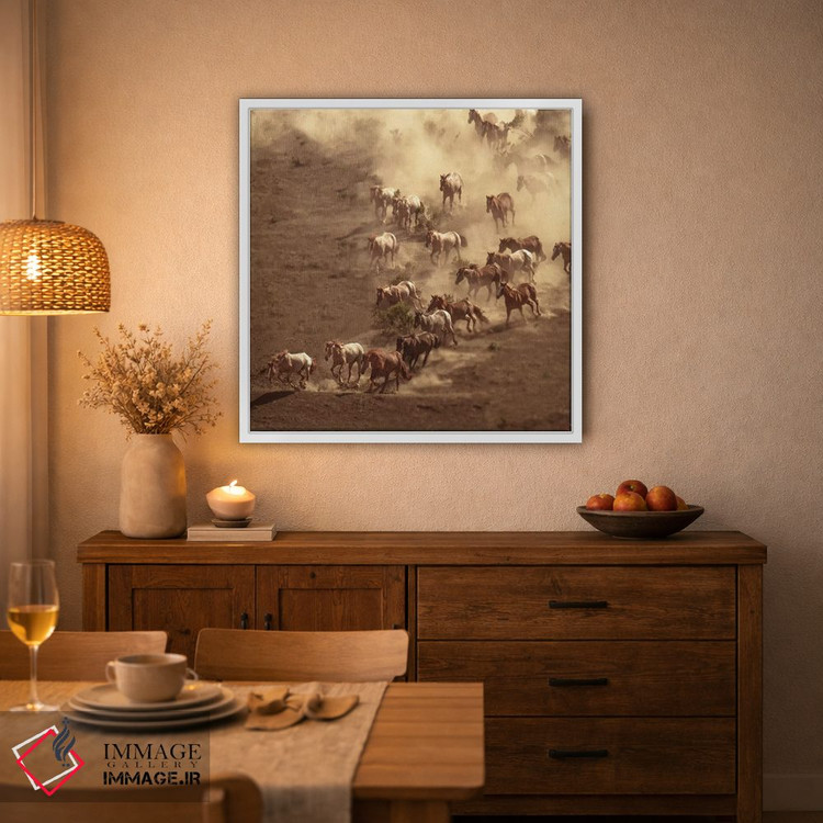 تابلو دکوراتیو غبارآلود اثر سالی لیندن - D1W