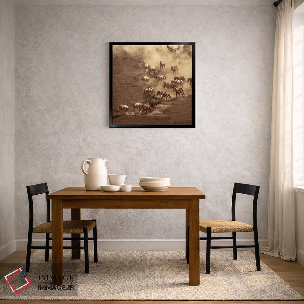 تابلو دکوراتیو غبارآلود اثر سالی لیندن - D3B