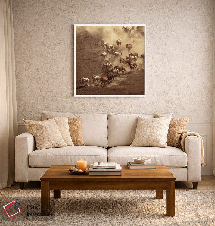 تابلو دکوراتیو غبارآلود اثر سالی لیندن - D6W