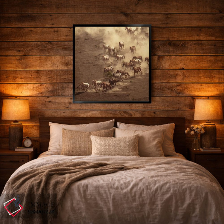 تابلو دکوراتیو غبارآلود اثر سالی لیندن - D4B