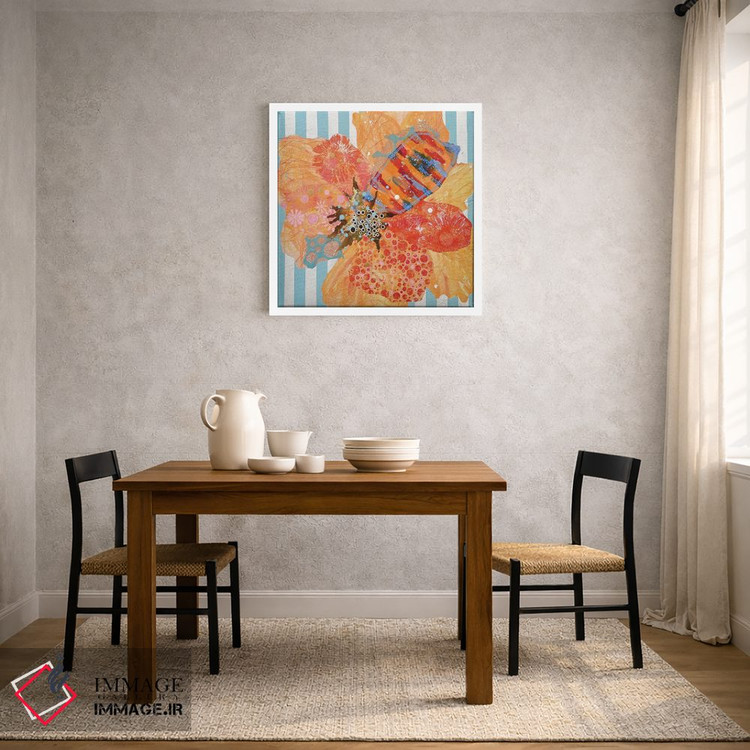 تابلو دکوراتیو بیایید در باغ بازی کنیم اثر لیان داکینو - D2W