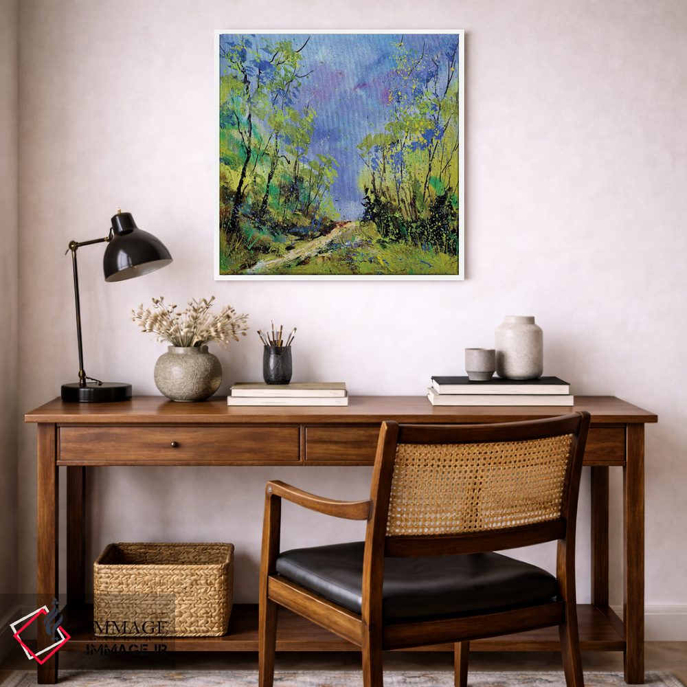 تابلو انتزاعی مسیر بهاری اثر پل لدنت - D5W