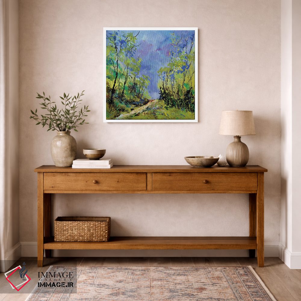 تابلو انتزاعی مسیر بهاری اثر پل لدنت - D4W