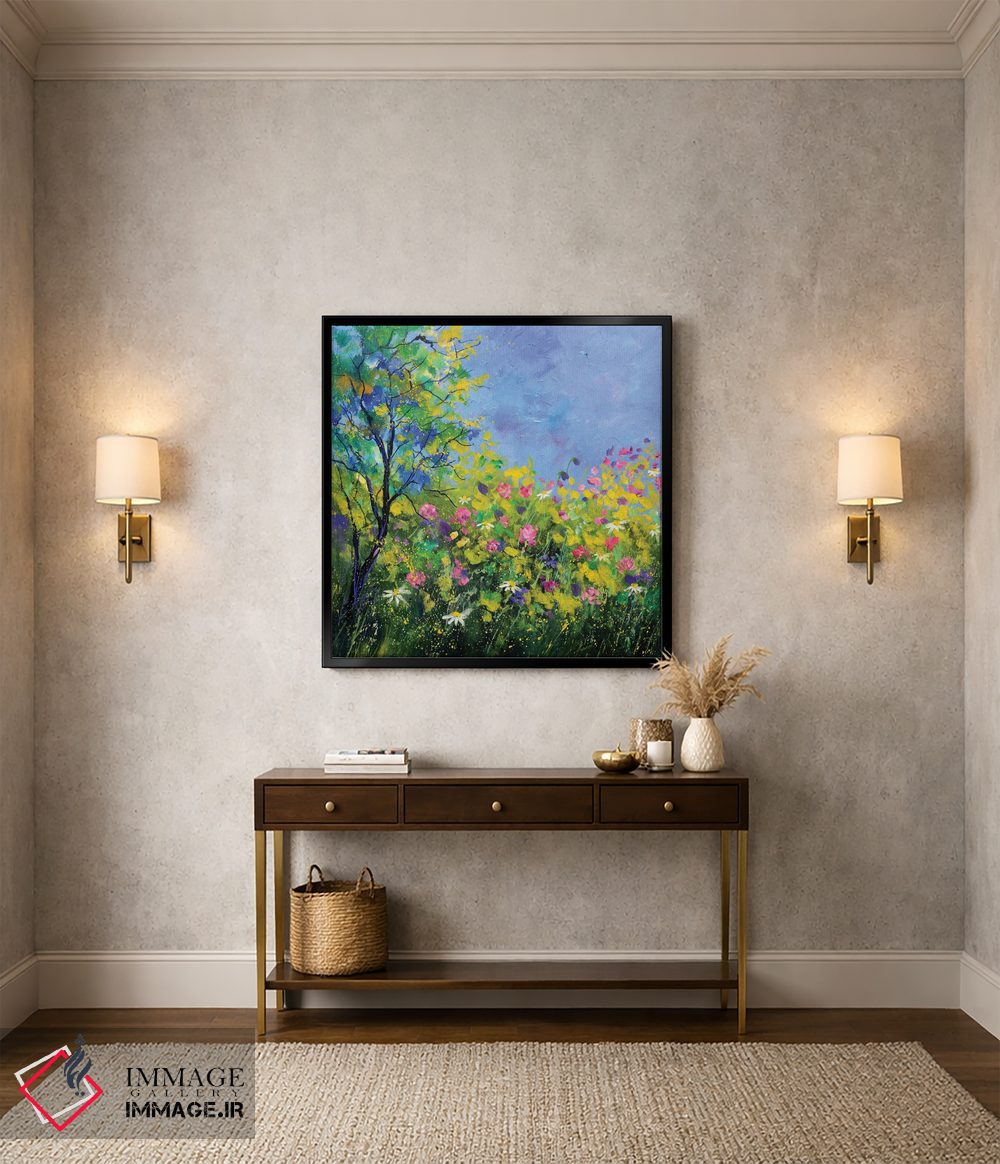 تابلو انتزاعی بهار اثر پل لدنت - D3B