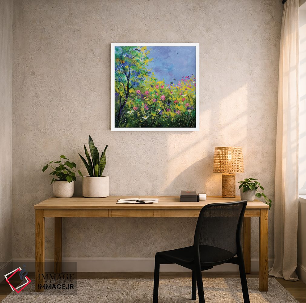 تابلو انتزاعی بهار اثر پل لدنت - D4W