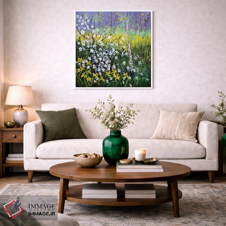 تابلو دکوراتیو بهار شاد ۲۰۲۱ اثر پل لدنت - D1W