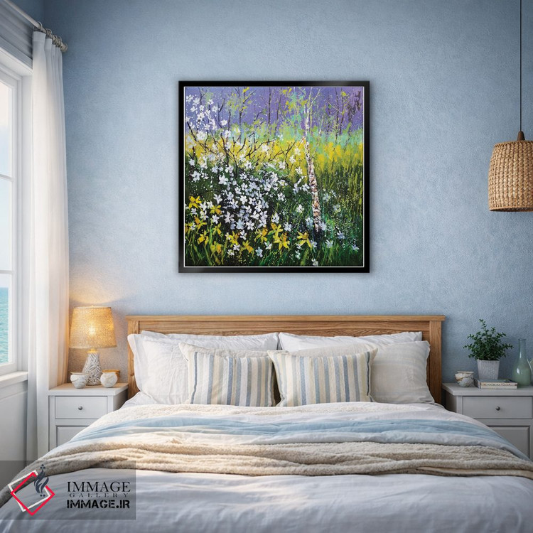 تابلو دکوراتیو بهار شاد ۲۰۲۱ اثر پل لدنت - D2B