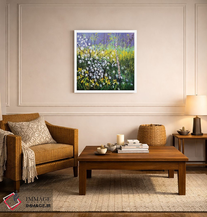 تابلو دکوراتیو بهار شاد ۲۰۲۱ اثر پل لدنت - D4W