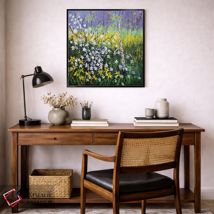 تابلو دکوراتیو بهار شاد ۲۰۲۱ اثر پل لدنت - D6B