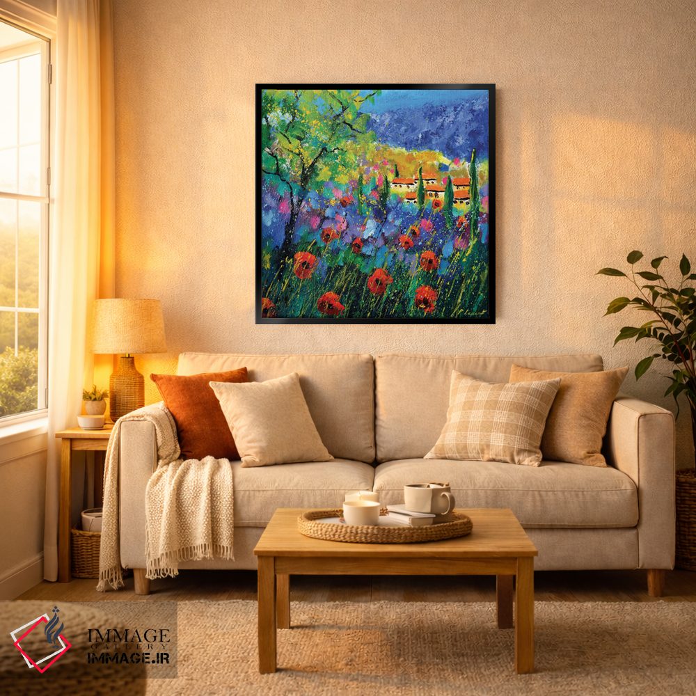 تابلو دکوراتیو پروانس ۲۰۲۱ اثر پل لدنت - D4B