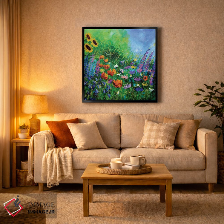 تابلو دکوراتیو باغ همسایه ام اثر پل لدنت - D3B