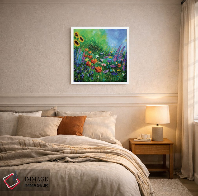 تابلو دکوراتیو باغ همسایه ام اثر پل لدنت - D5W