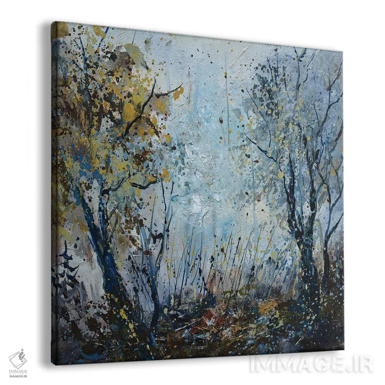 تابلو انتزاعی هوای امروز اثر پل لدنت - نمای پرسپکتیو محصول