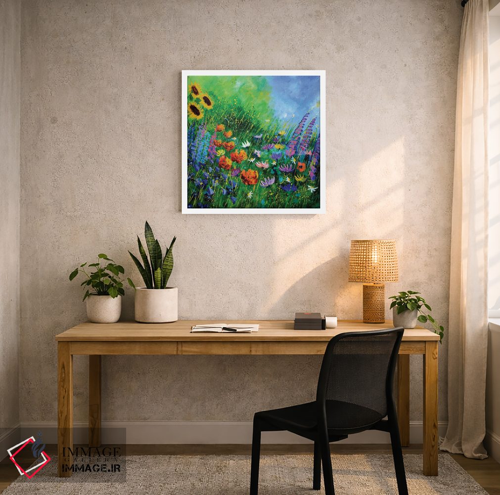 تابلو دکوراتیو باغ همسایه ام اثر پل لدنت - D4W