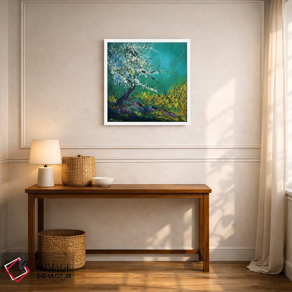 تابلو انتزاعی بهاری پر از امید اثر پل لدنت - D6W