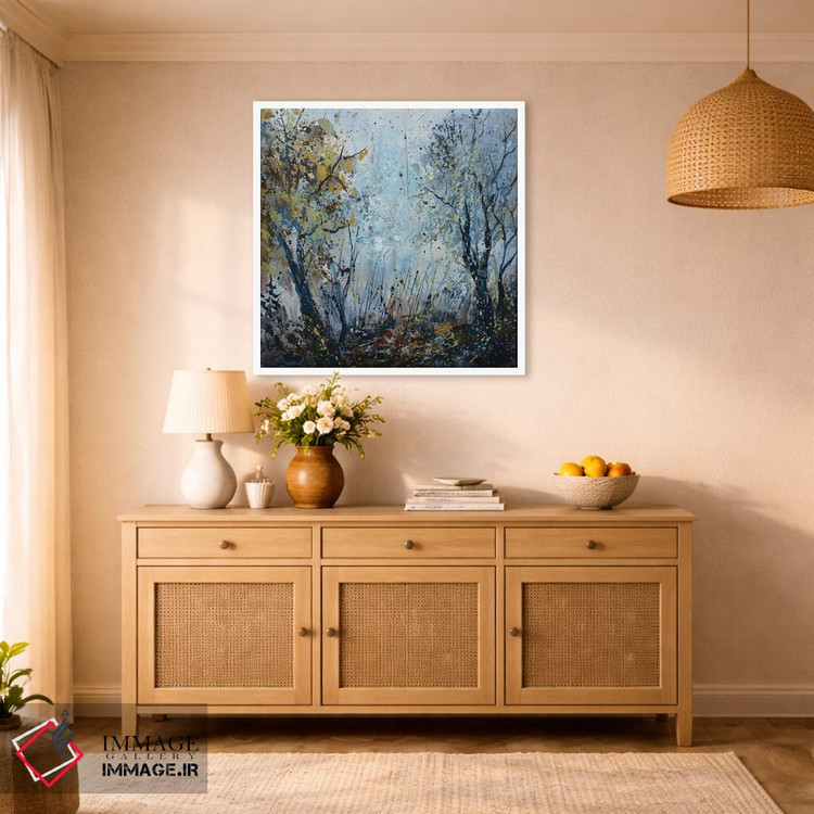 تابلو انتزاعی هوای امروز اثر پل لدنت - D1W