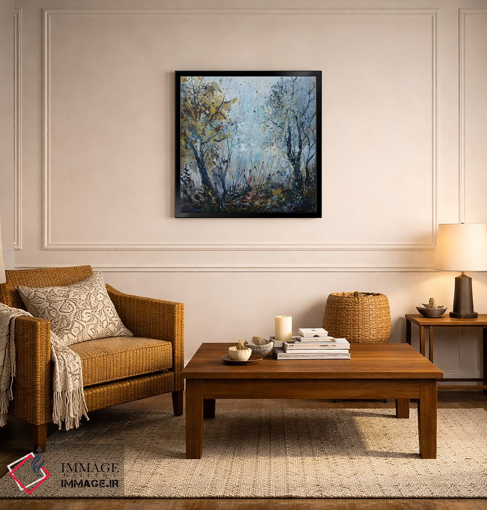 تابلو انتزاعی هوای امروز اثر پل لدنت - D5B