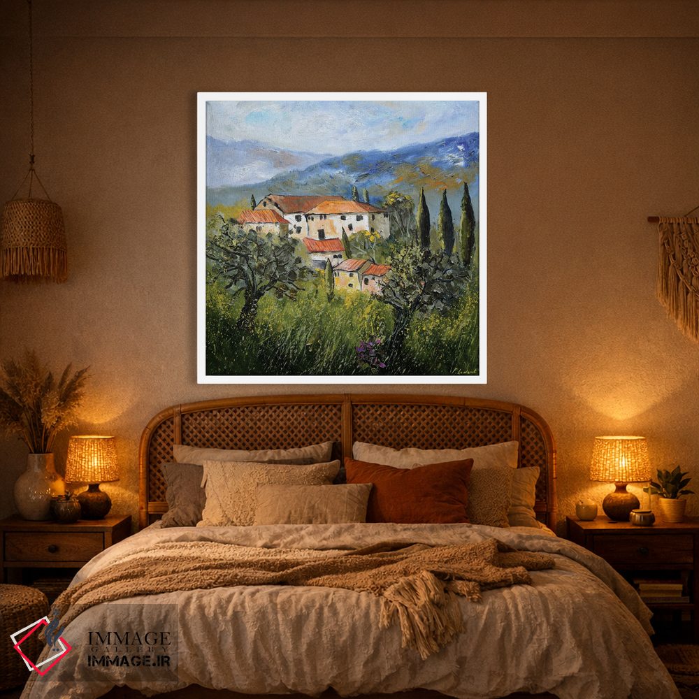 تابلو دکوراتیو توسکانی ۲۰۲۱ اثر پل لدنت - D1W